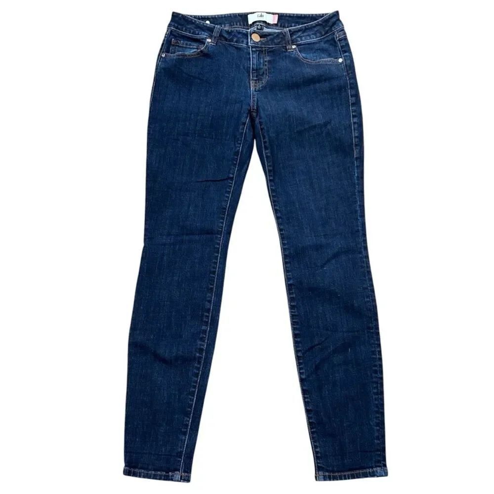 CAbi Dark Wash Skinny Jeans